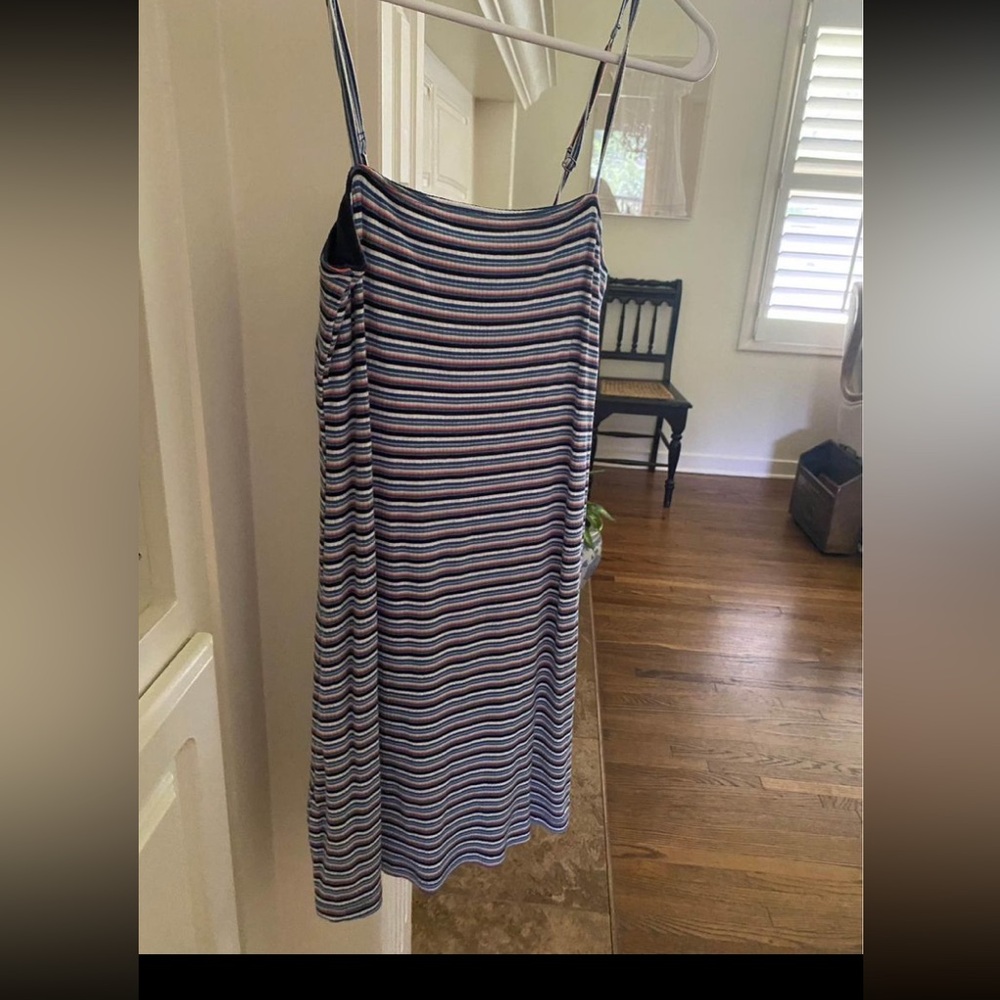 Hollister ribbed striped dress